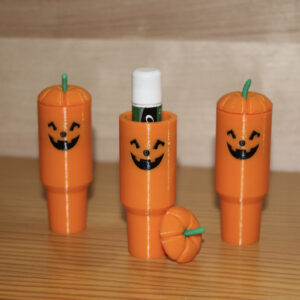 Halloween Pumpkin Lip Balm Holders